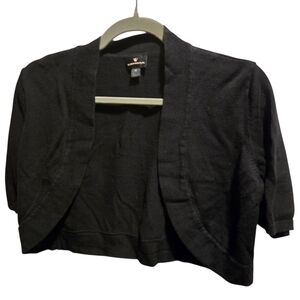 Worthington Black Shrug Size Medium